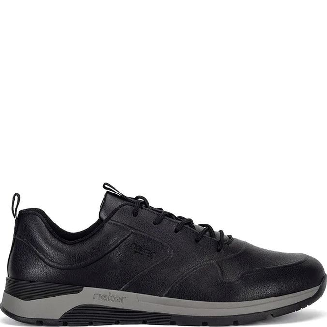 RIEKER Laisvalaikio bateliai vyrams, Juoda, Men's shoes 2