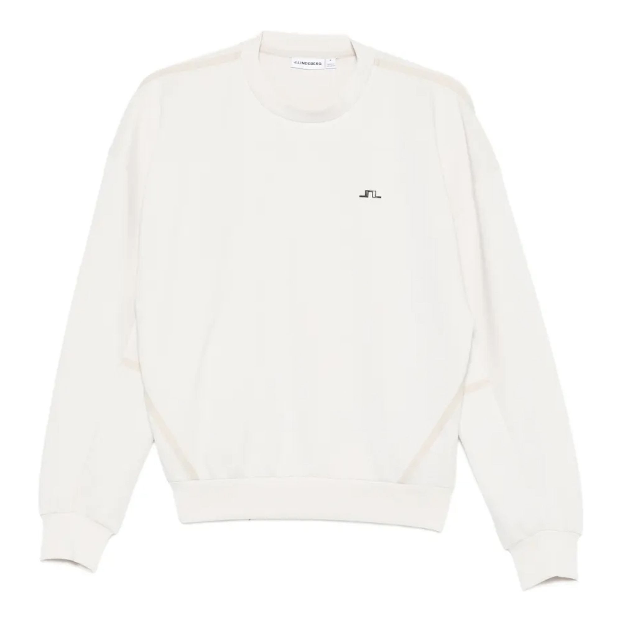 J.LINDEBERG Megztinis moterims, Smėlio, Aura crew neck 1