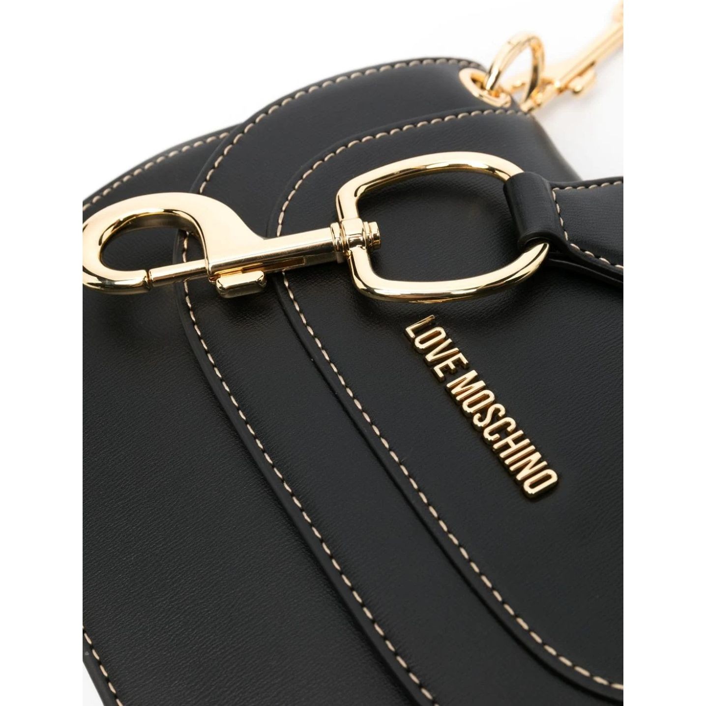 LOVE MOSCHINO Rankinė per petį moterims, Juoda, Crossbody 3