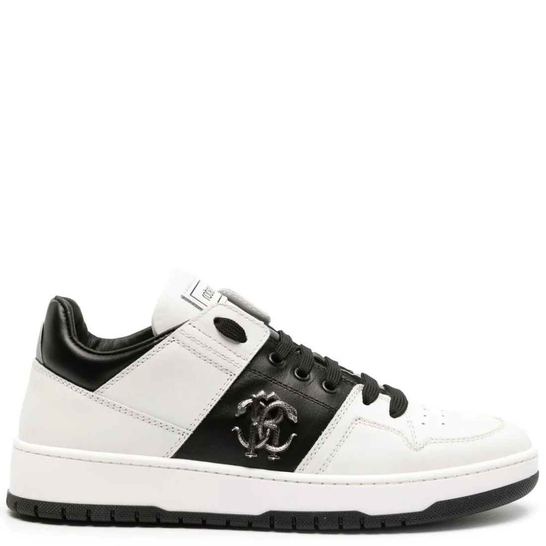 ROBERTO CAVALLI Laisvalaikio bateliai vyrams, Balta, Sneakers 2