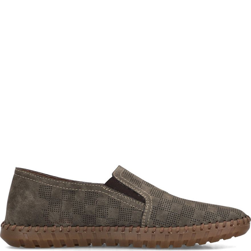 RIEKER Loaferiai vyrams, Ruda, Slipper 3