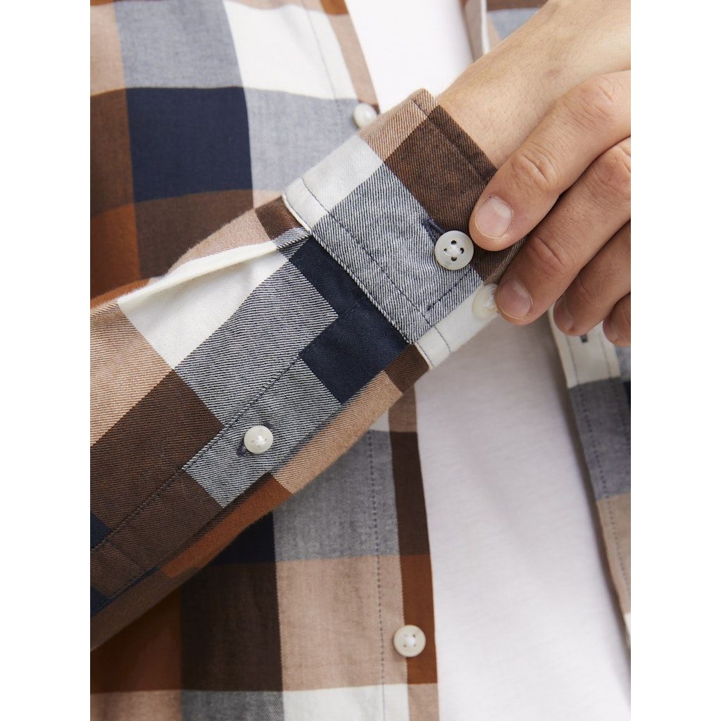 JACK & JONES Marškiniai ilgomis rankovėmis vyrams, Marga, Joshua buffalo twill shirt 5
