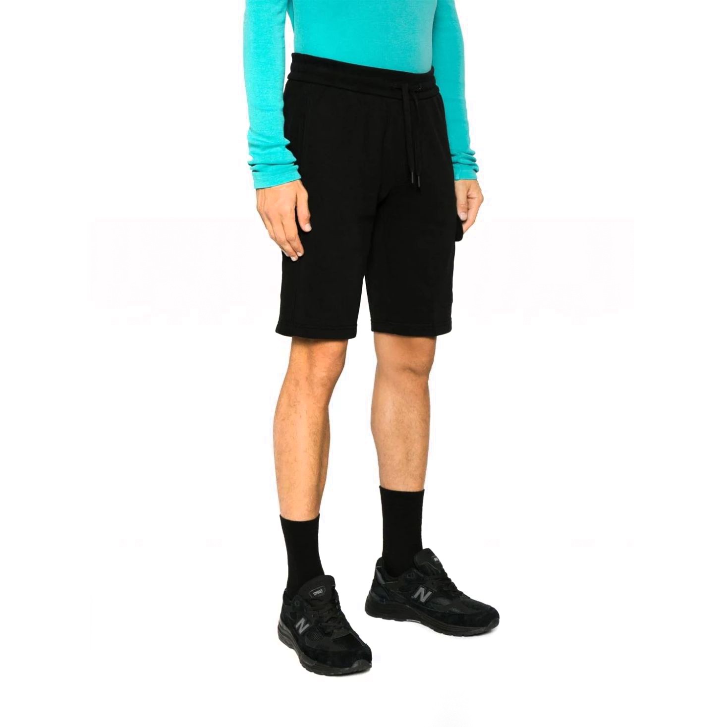 CALVIN KLEIN JEANS Šortai vyrams, Juoda, Badge cargo hwk short 2