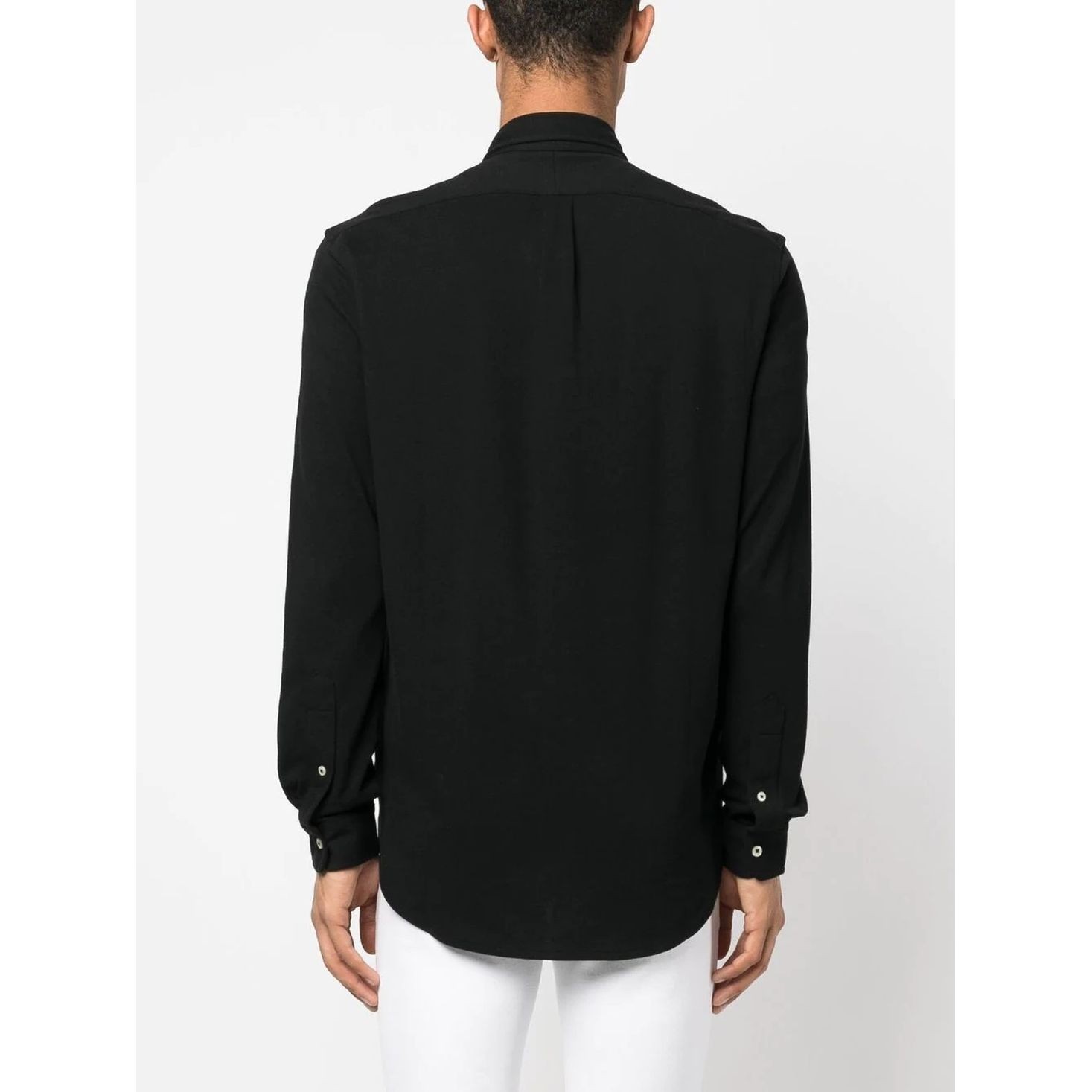 POLO RALPH LAUREN Marškiniai ilgomis rankovėmis vyrams, Juoda, Long sleeve knit 3