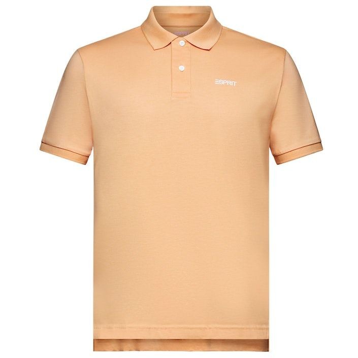 ESPRIT Polo marškiniai trumpos rank. vyrams, Oranžinė, OCS F Pig Polo short 1