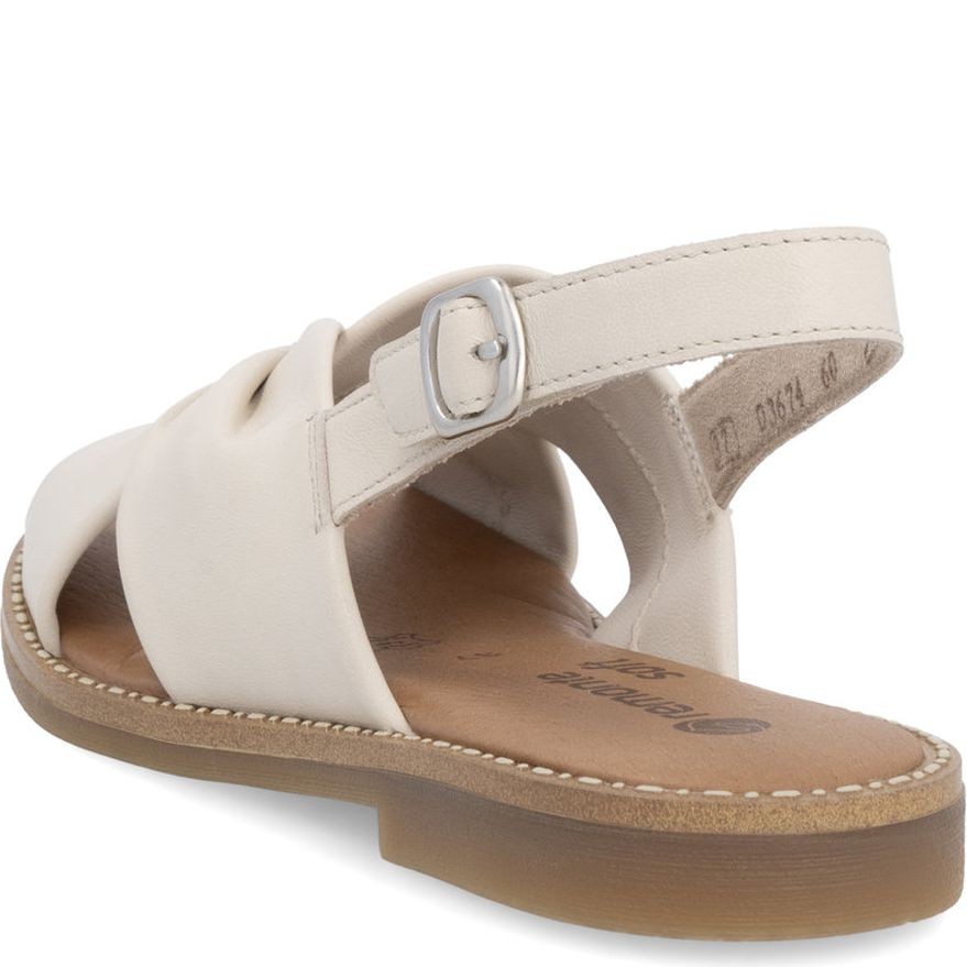 REMONTE Basutės moterims, Smėlio, Sandals 4