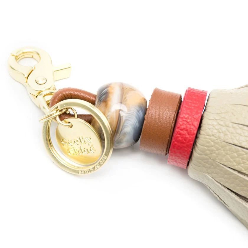 SEE BY CHLOE Pakabutis moterims, Žalia, Grigris keyring 2