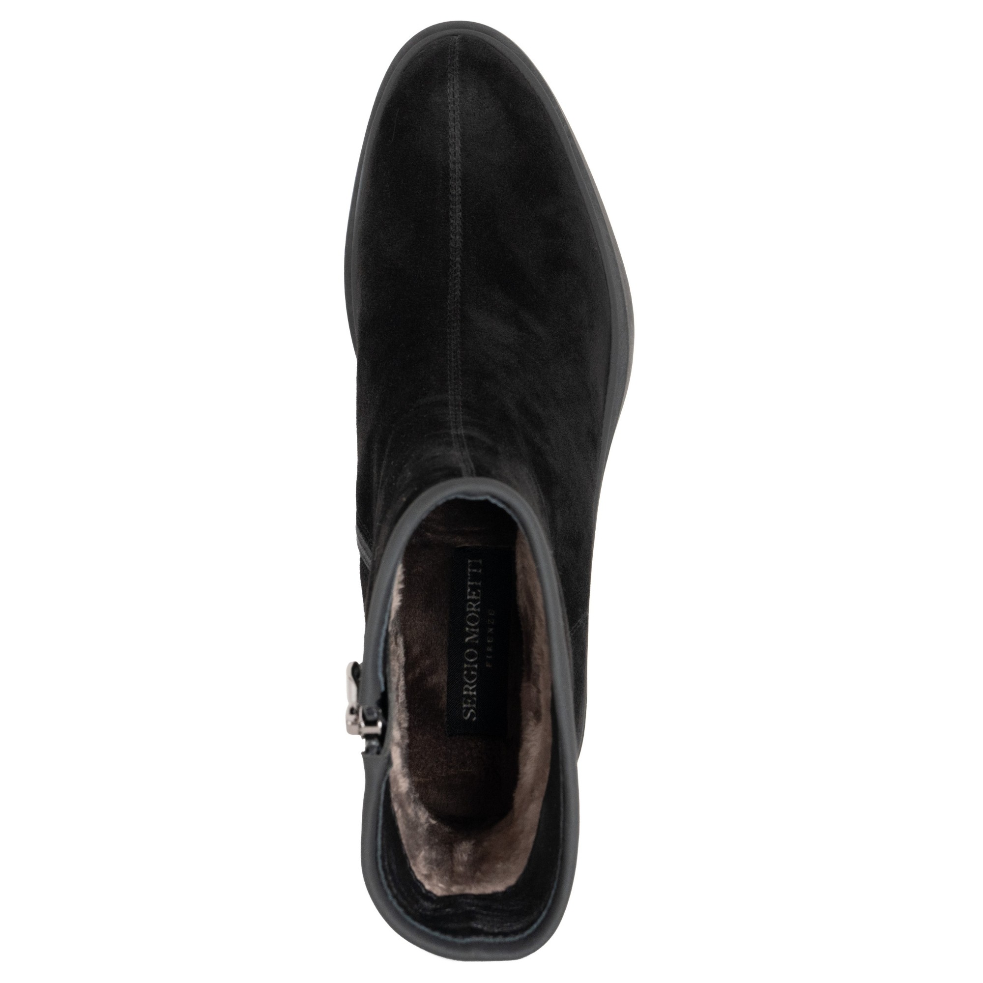 SERGIO MORETTI Aulinukai moterims, Juoda, Booties 4