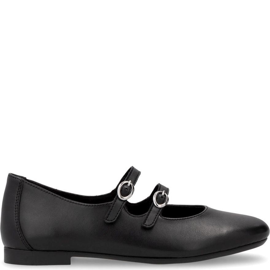 REMONTE Balerinos moterims, Juoda, Ballerina with straps 2