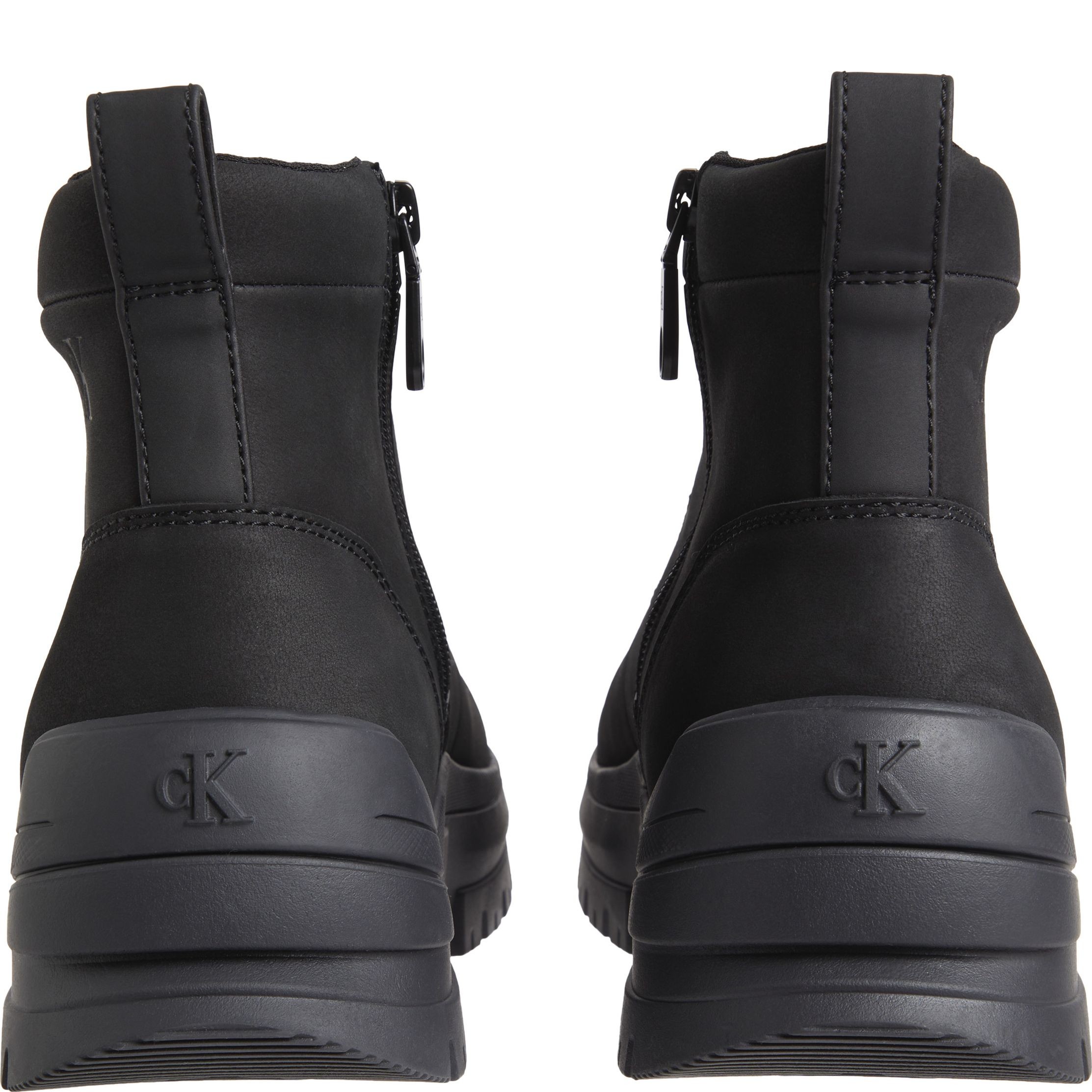 CALVIN KLEIN JEANS Aulinukai vyrams, Juoda, Hybrid boot laceup rebellious 3