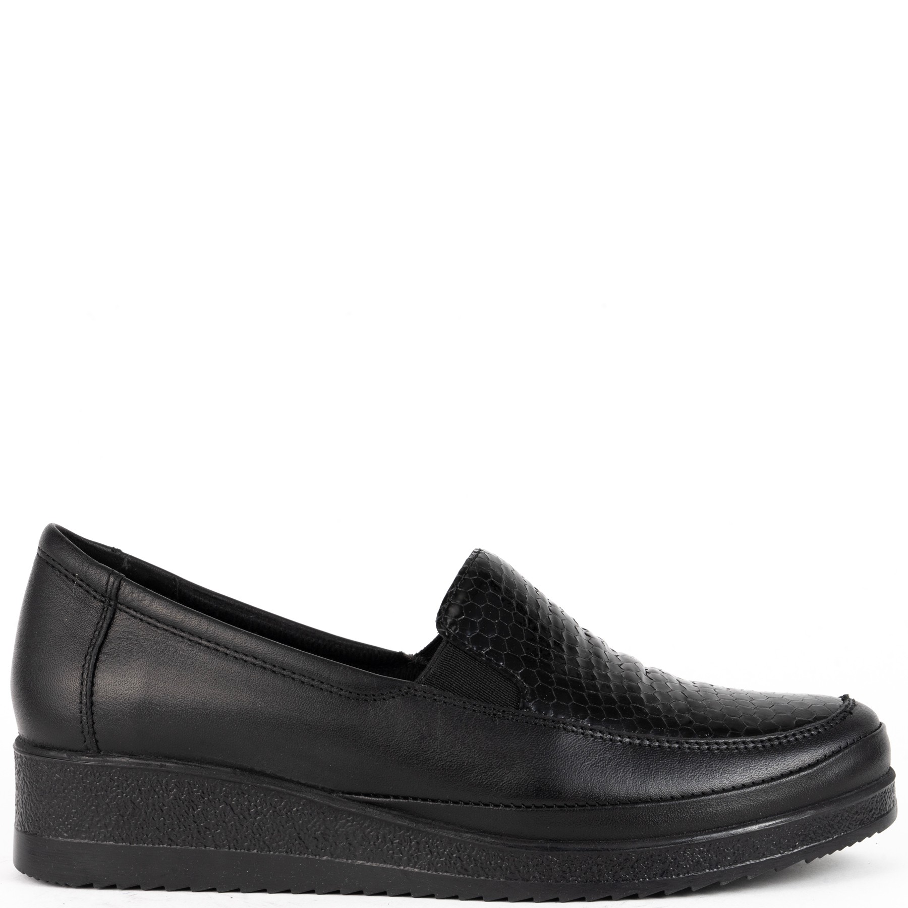 LA CONTE Loaferiai moterims, Juoda, Loafers 2