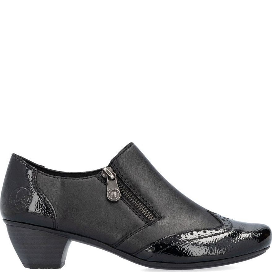 RIEKER Aulinukai moterims, Juoda, Ladies shoes 2