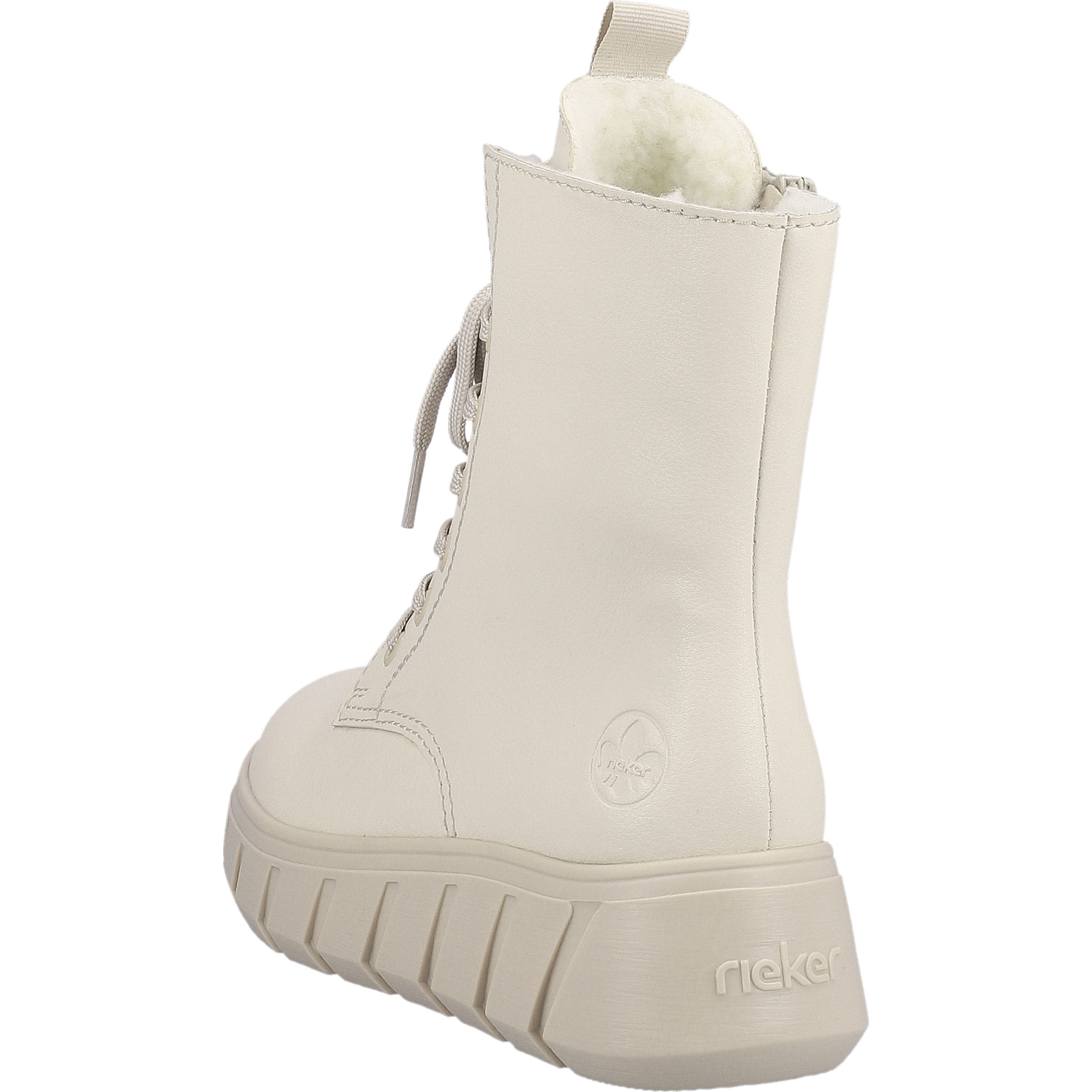 RIEKER Aulinukai moterims, Smėlio, Ladies mid height boots 6