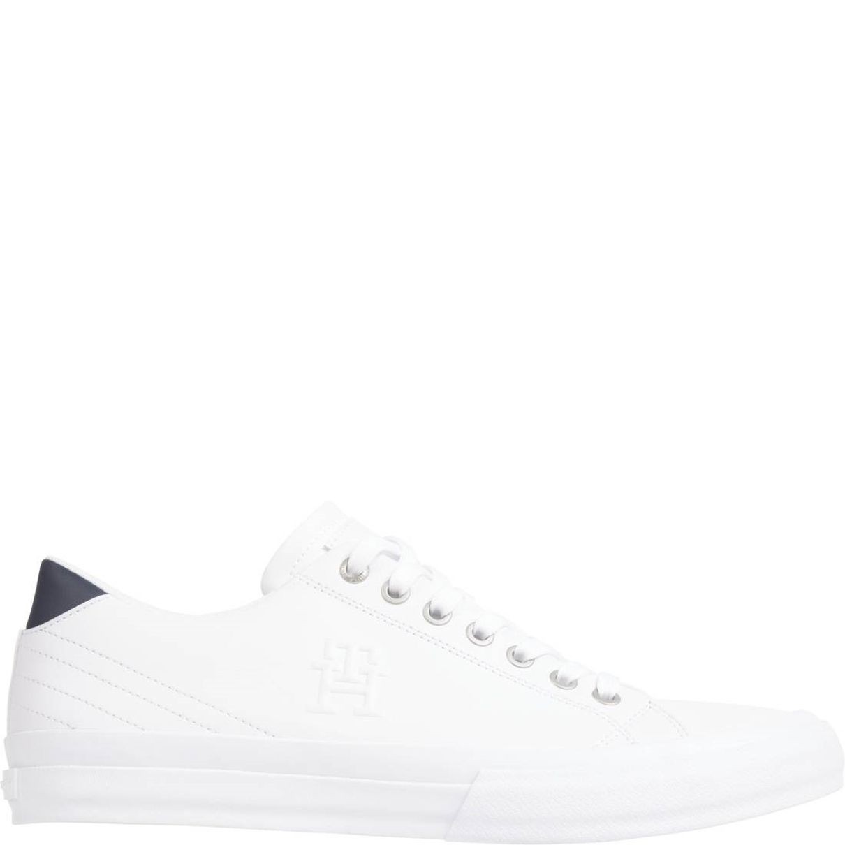 TOMMY HILFIGER Laisvalaikio bateliai vyrams, Balta, Vulc street low leisure 2