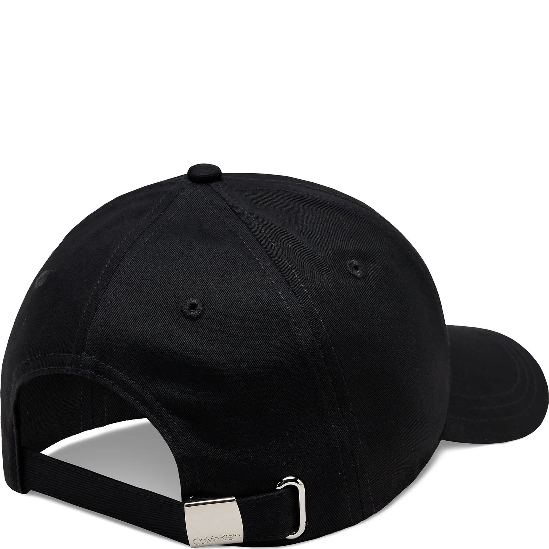 CALVIN KLEIN Kepurė vyrams, Juoda, Tonal rubber patch cap 2