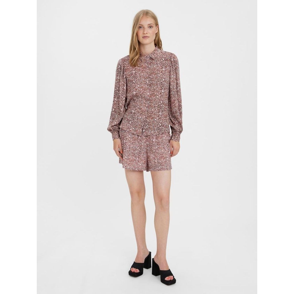 VERO MODA Marškiniai moterims, Rožinė, VMULRIKKE LS SHIRT VM 4