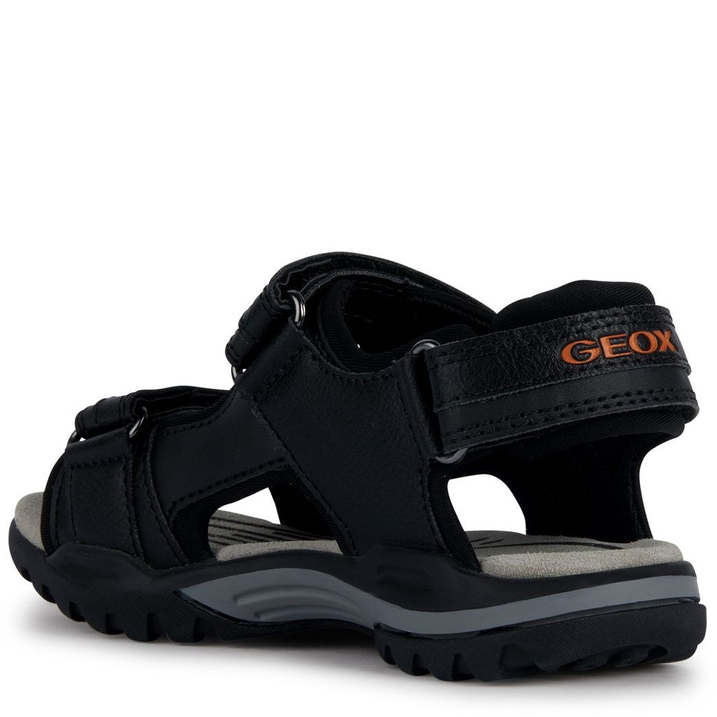 GEOX Basutės berniukams, Juoda, BOREALIS SANDALS 3