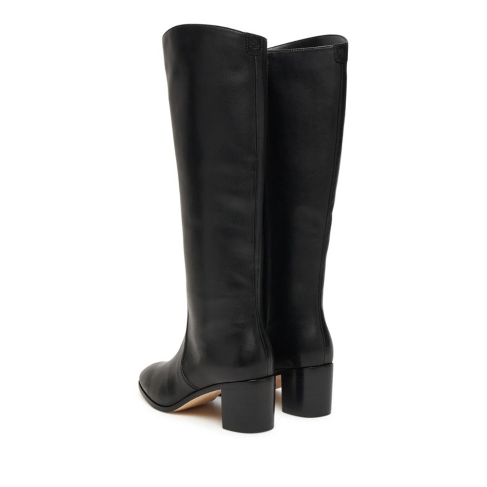 LAUREN RALPH LAUREN Auliniai moterims, Juoda, Charly boots tall boot 3