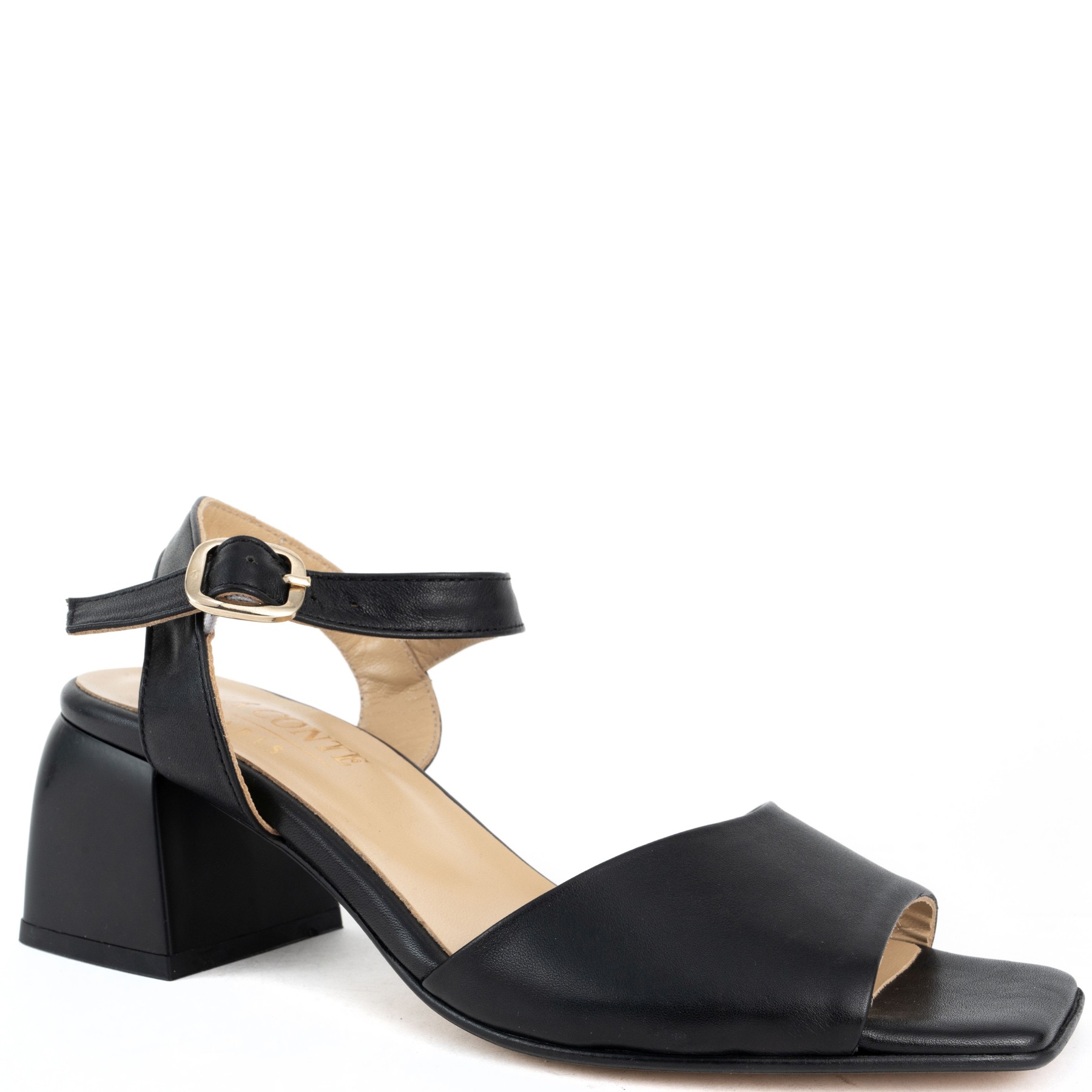 LA CONTE Basutės moterims, Juoda, Sandals 1