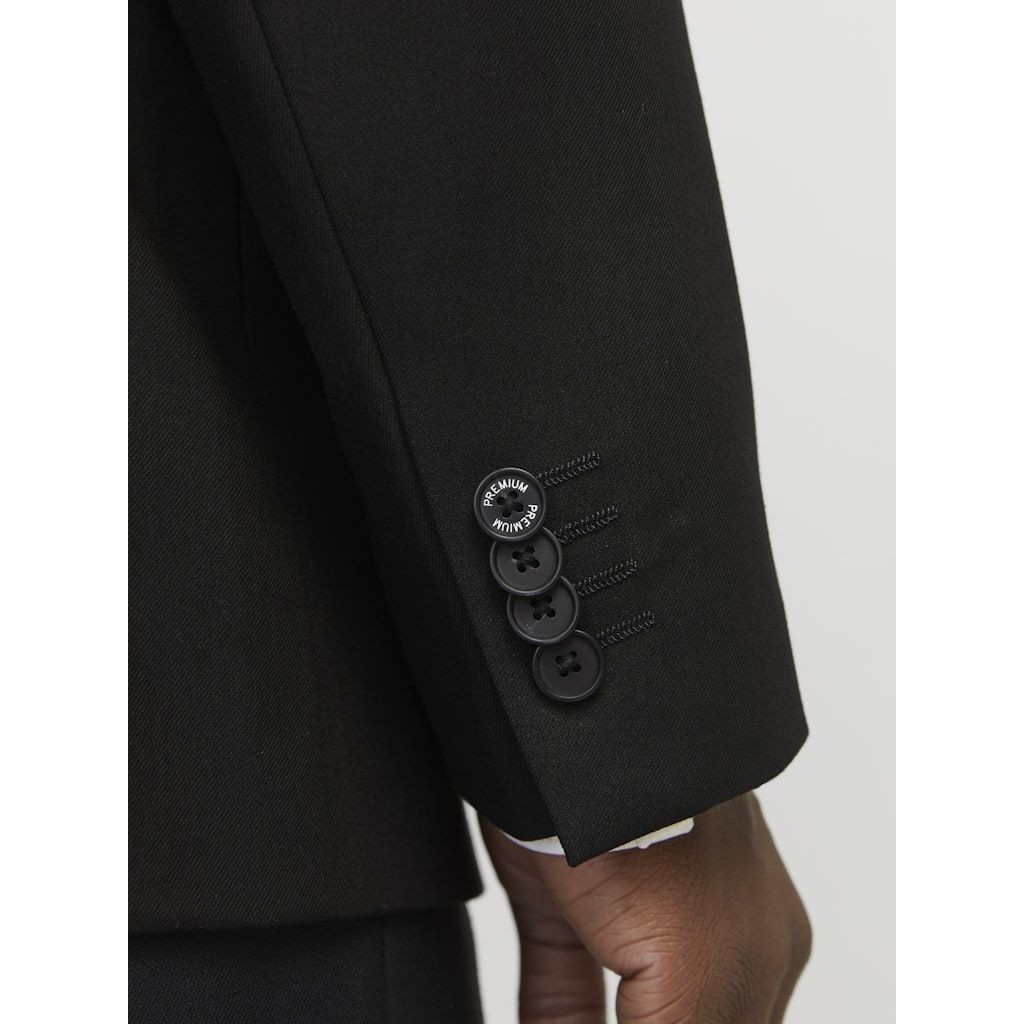 JACK & JONES Švarkas vyrams, Juoda, Theo blazer 3