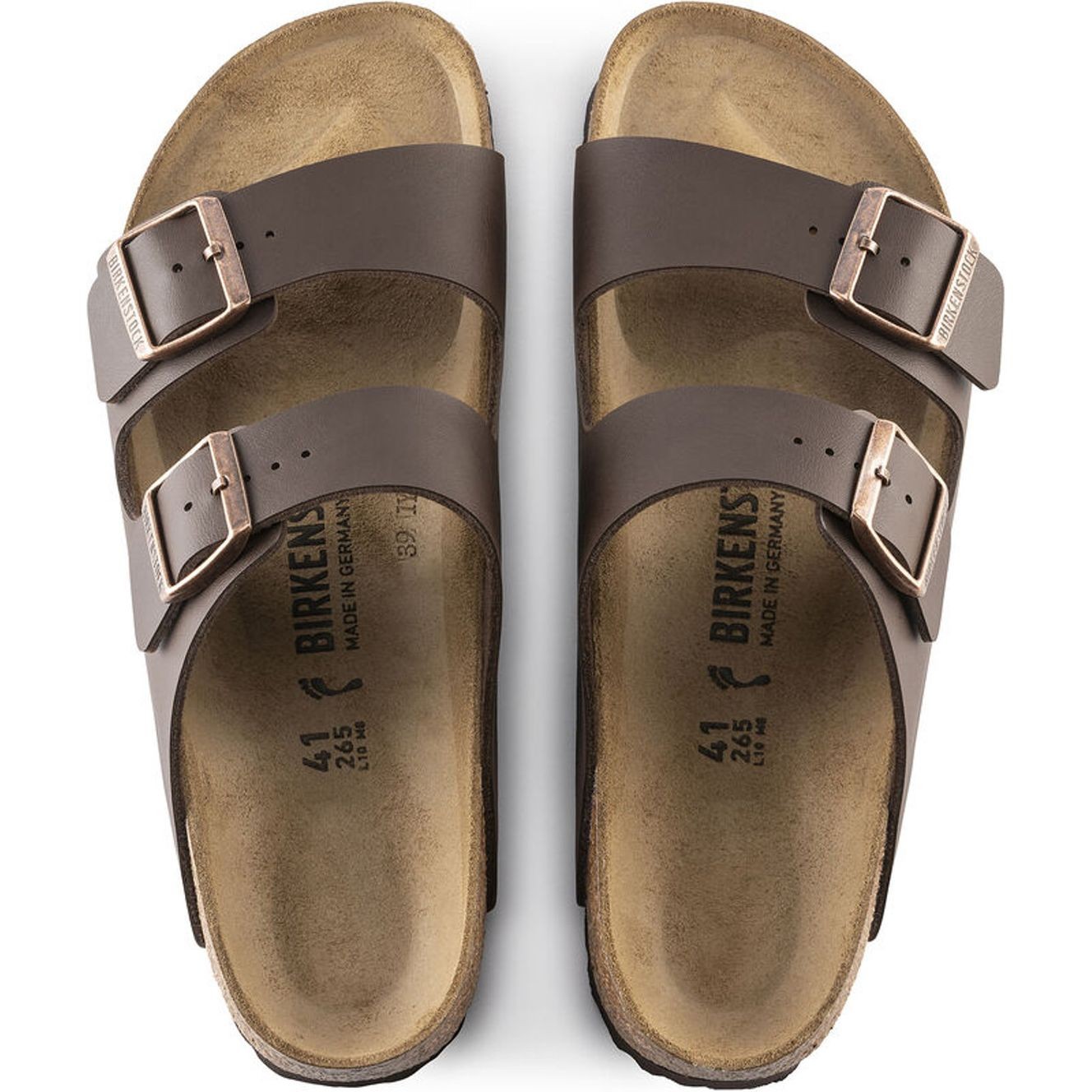 BIRKENSTOCK Šlepetės, Ruda, Arizona slippers 5