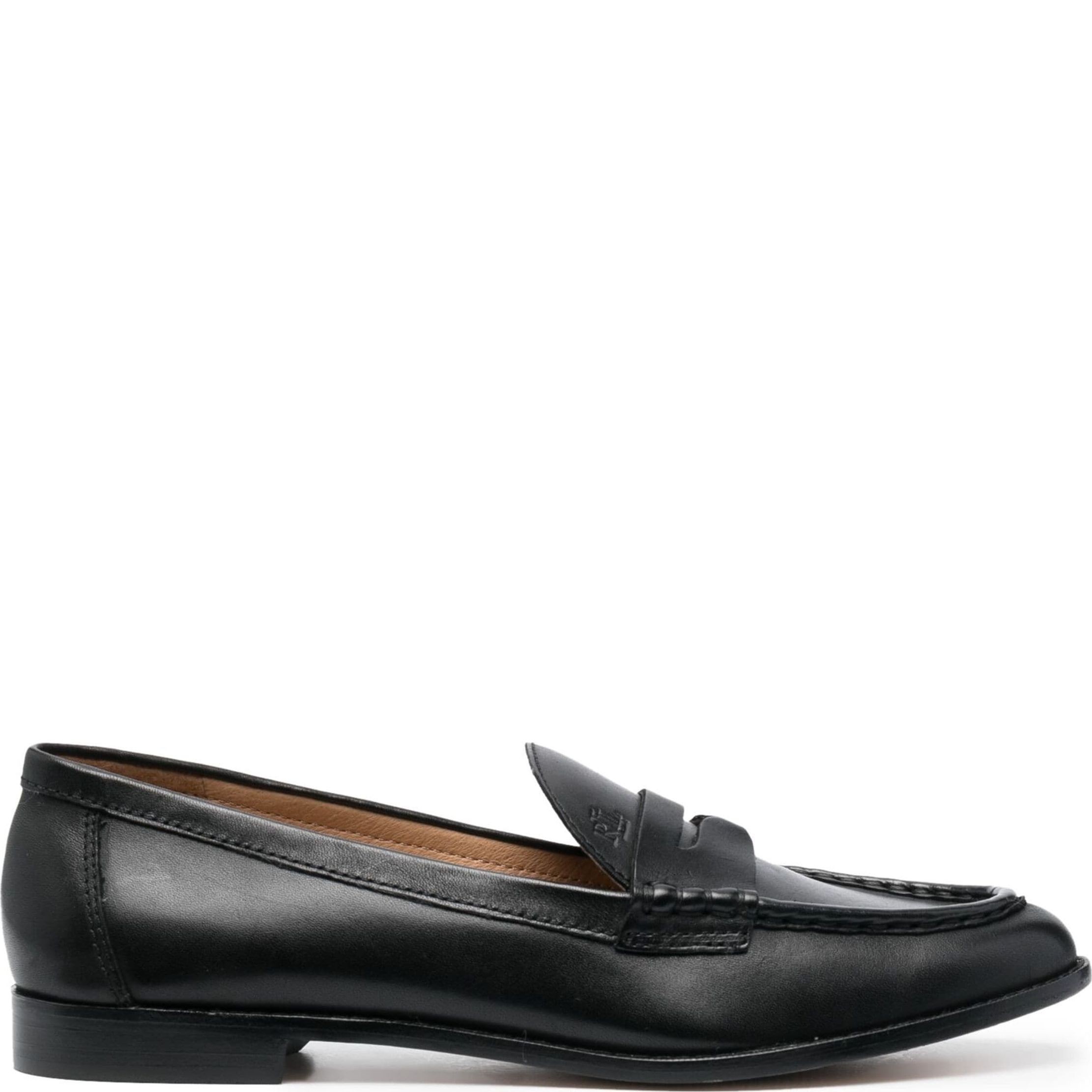 LAUREN RALPH LAUREN Loaferiai moterims, Juoda, Wynnie flats loafer 2