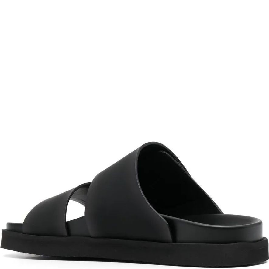 EMPORIO ARMANI Basutės vyrams, Juoda, Sandal 3