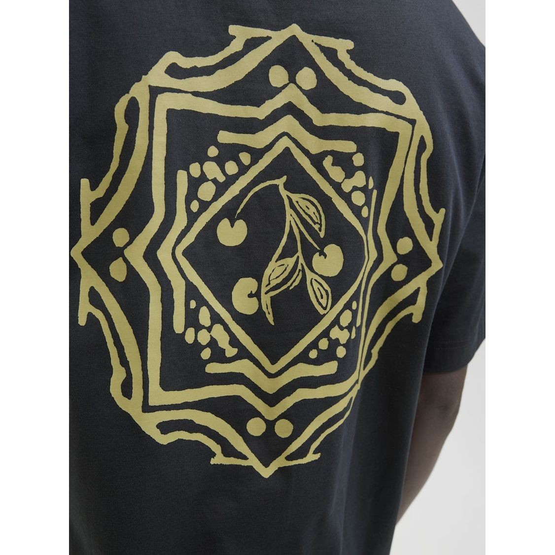 JACK & JONES Marškinėliai vyrams, Juoda, Paros easter sketch tee 8