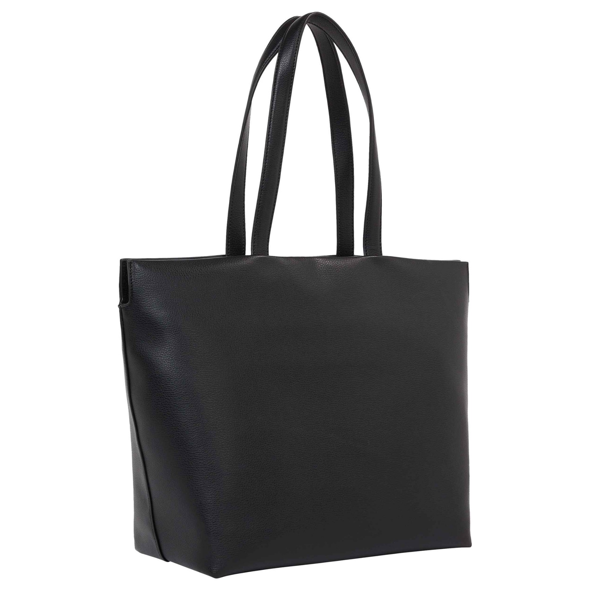 TOMMY HILFIGER Pirkinių krepšys moterims, Juoda, TH logotape tote 2