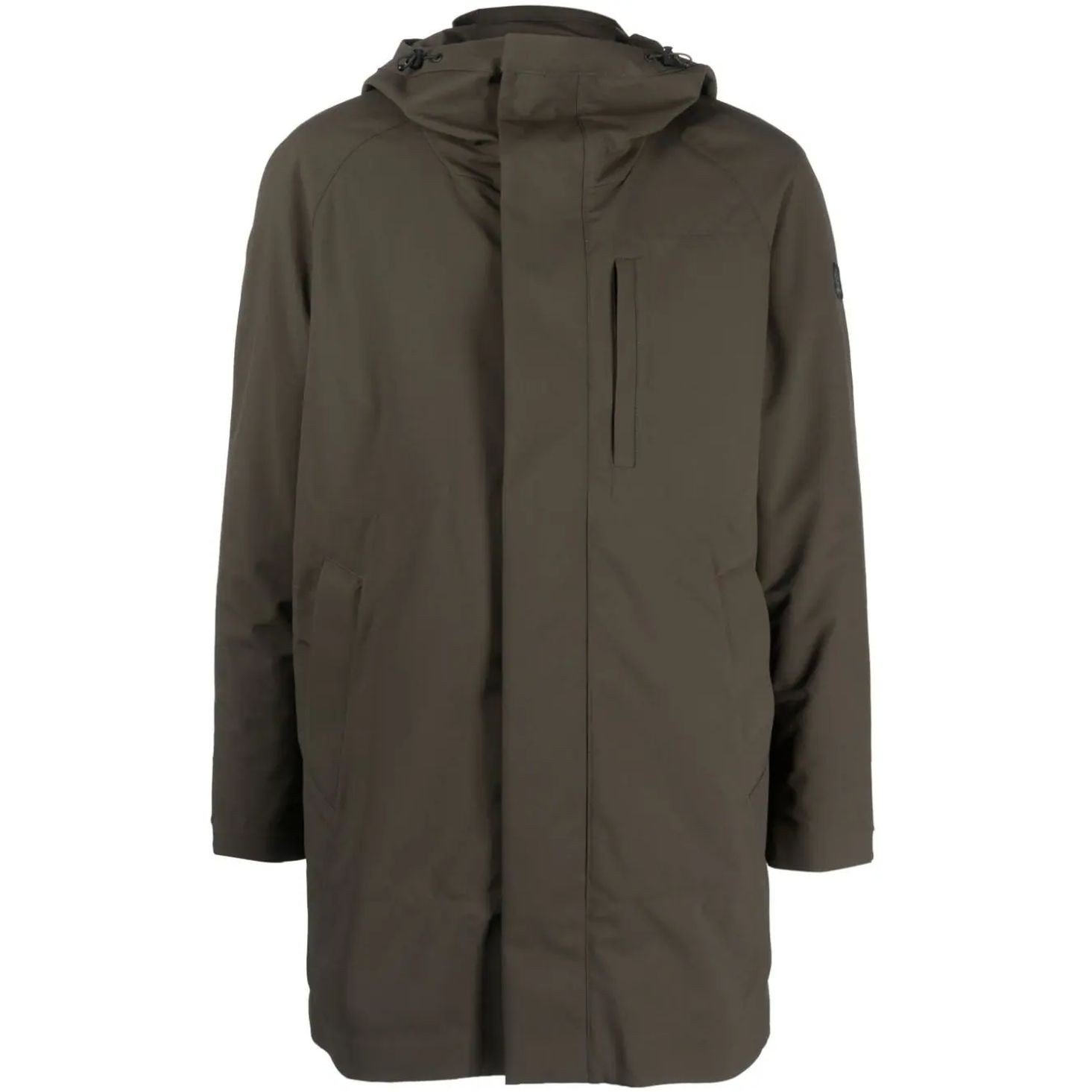 PAULNSHARK Pūkinė striukė vyrams, Žalia, Parka 1