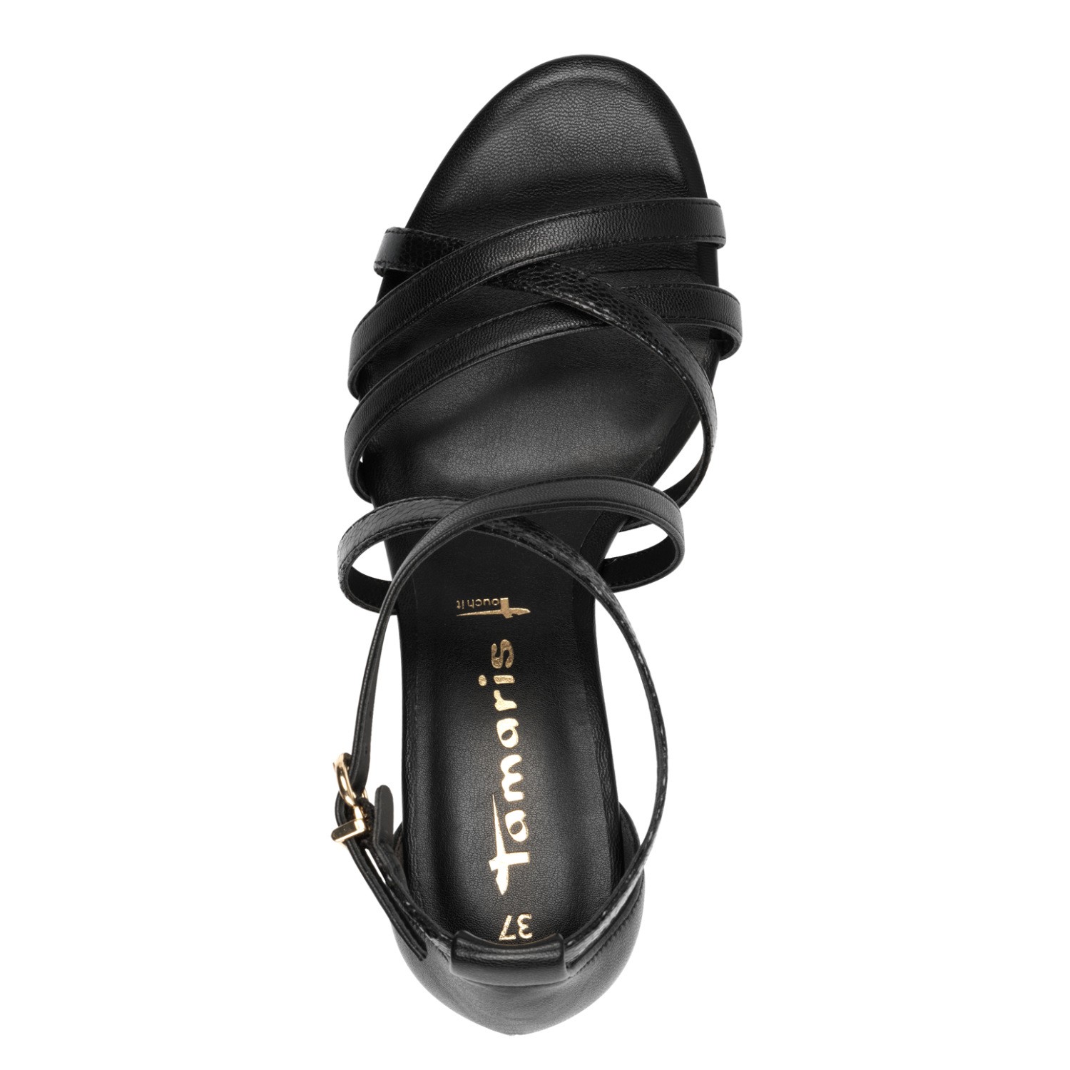 TAMARIS Basutės moterims, Juoda, Sandals 5