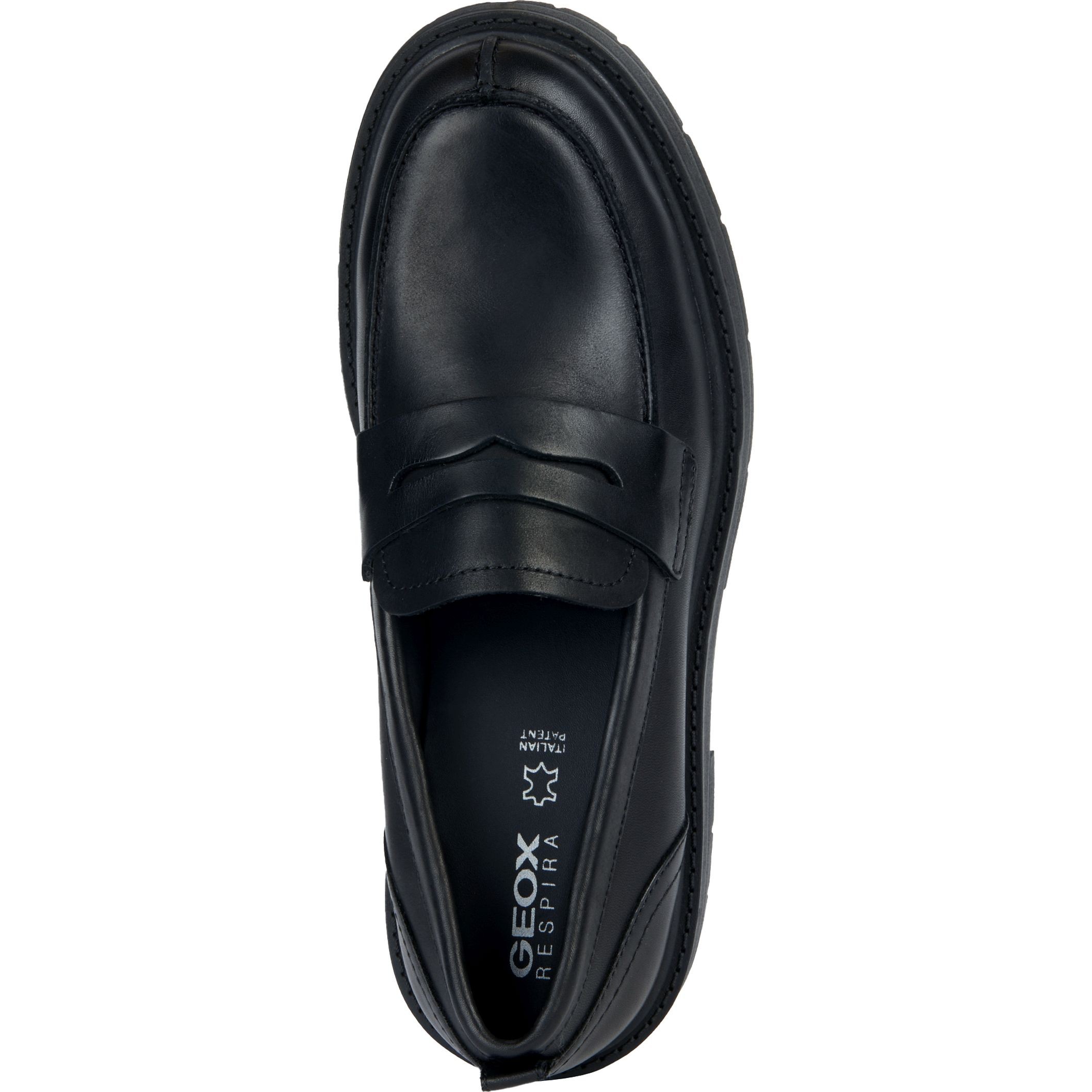 GEOX Loaferiai moterims, Juoda, Spherica ec7 loafer 5