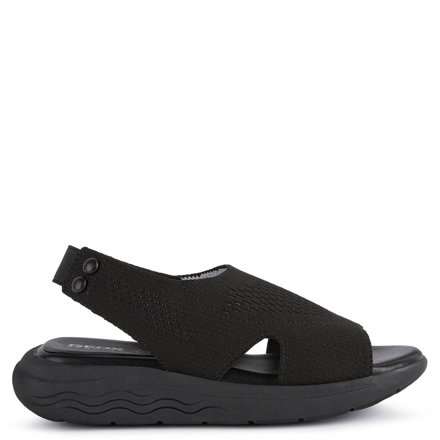 GEOX Basutės moterims, Juoda, SPHERICA EC5 SANDALS 2