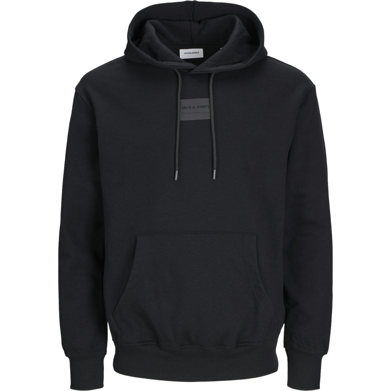 JACK & JONES Džemperis vyrams, Juoda, Hak kai sweat hood 1