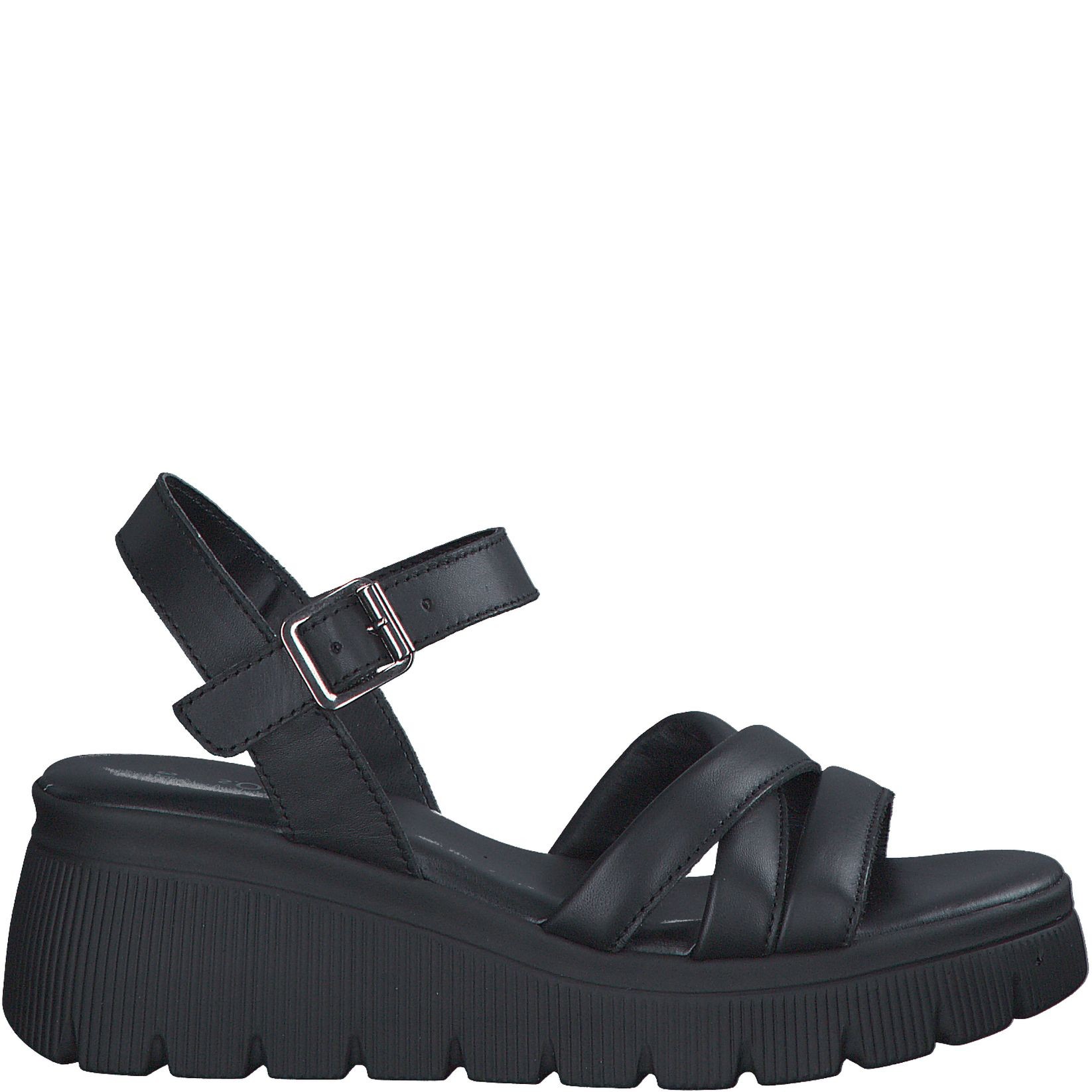 S.OLIVER Basutės moterims, Juoda, SANDALS 2