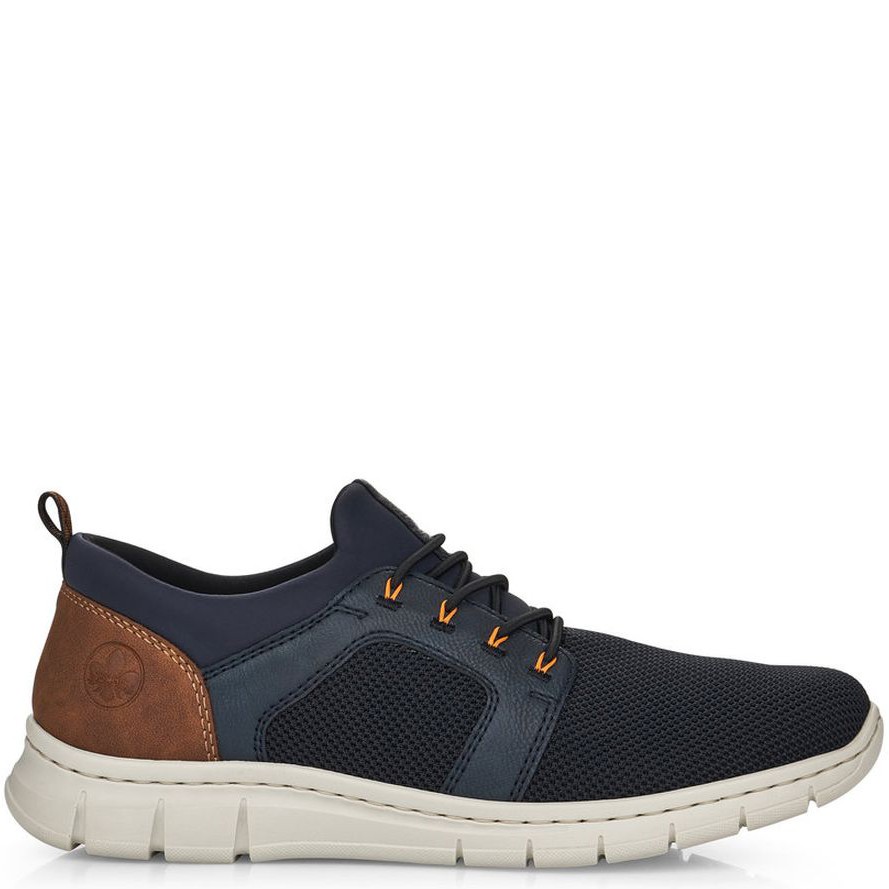 RIEKER Laisvalaikio bateliai vyrams, Mėlyna, LEISURE 3