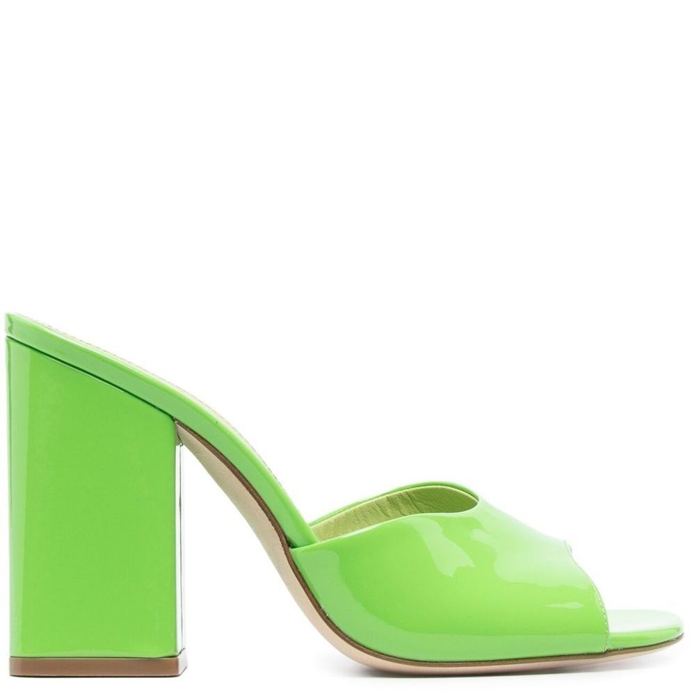 PARIS TEXAS Aukštakulniai moterims, Žalia, Anja mule 1