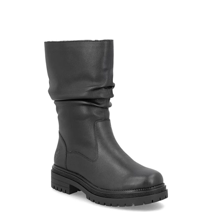 RIEKER Aulinukai moterims, Juoda, Booties 1