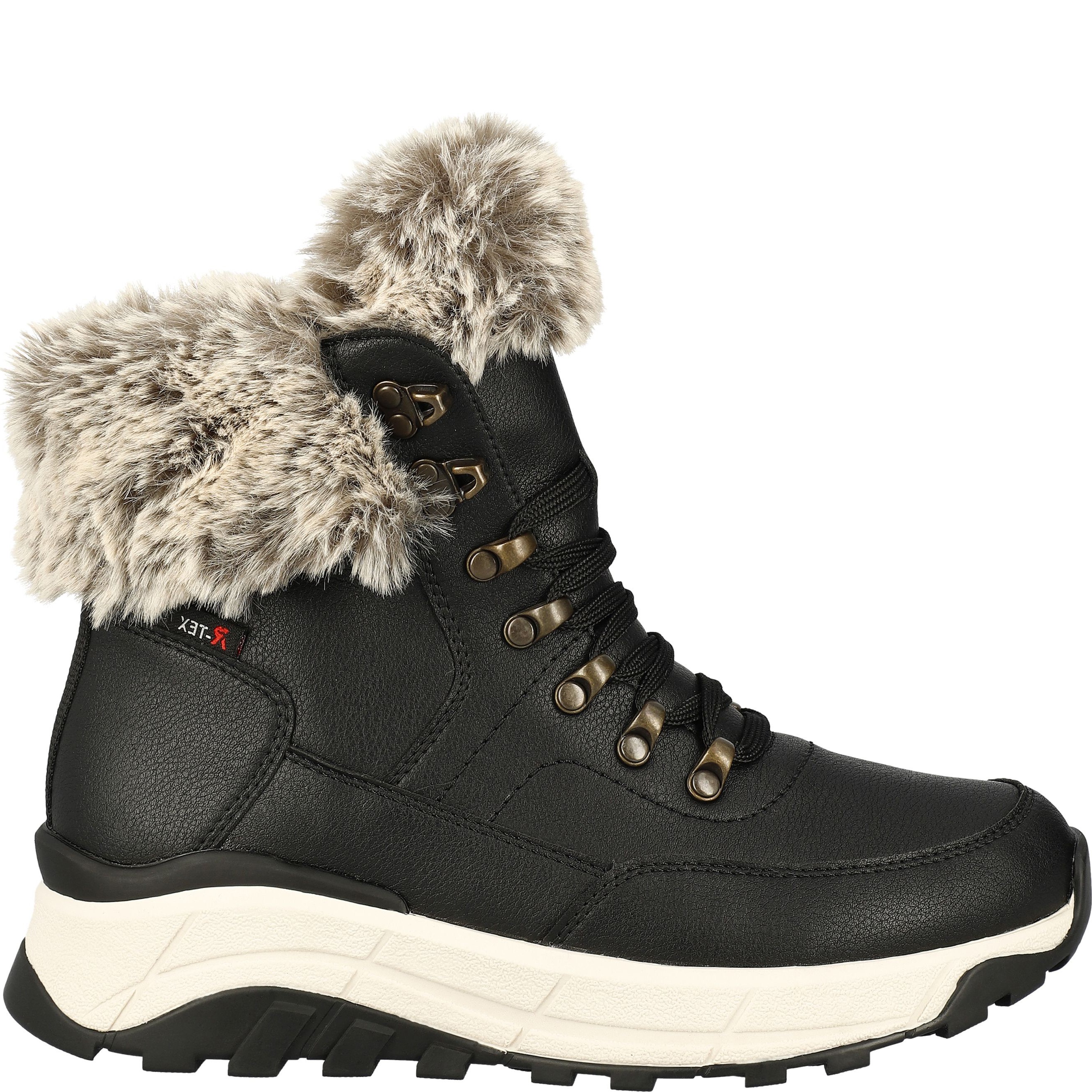 RIEKER EVOLUTION Aulinukai moterims, Juoda, BOOTIES 4