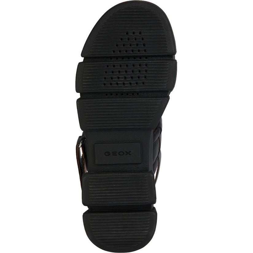 GEOX Basutės moterims, Juoda, Lisbona sandals 6