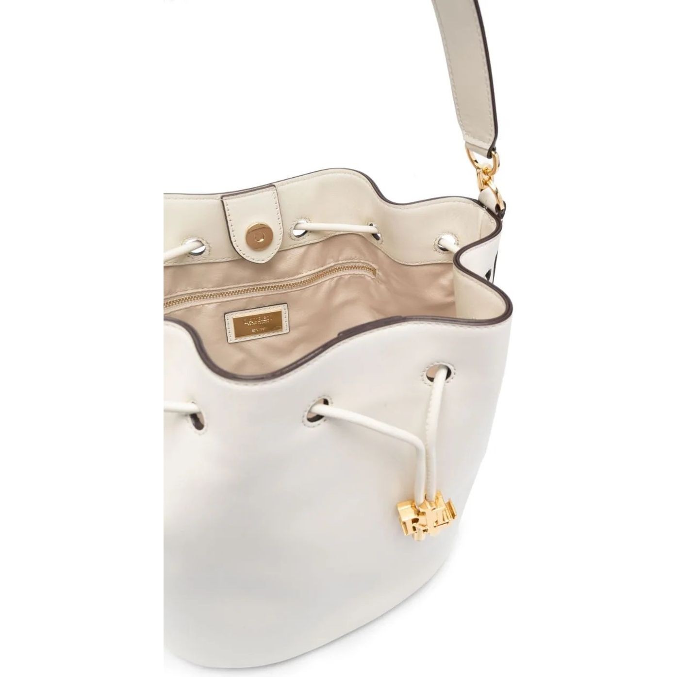 LAUREN RALPH LAUREN Rankinė per petį moterims, Kūno, Andie 25 drawstring large bag 4