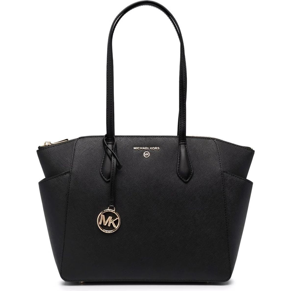 MICHAEL KORS Rankinė - moterims, Juoda, Marilyn leather tote bag 1