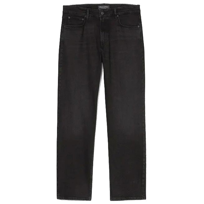 MARC O'POLO Tiesūs džinsai vyrams, Juoda, Straight 430917912158 1