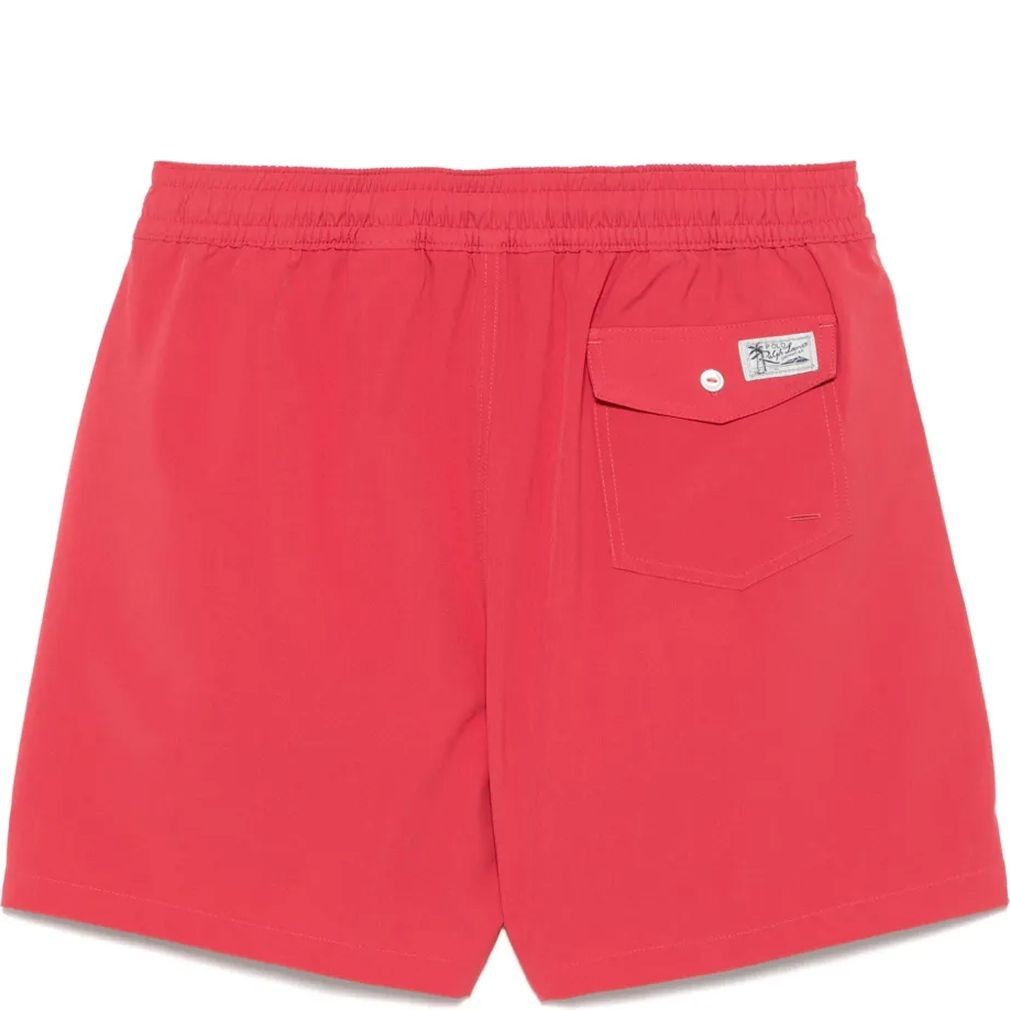 POLO RALPH LAUREN Apatinė kostiumėlio dalis vyrams, Raudona, Traveler-mid-trunk 2