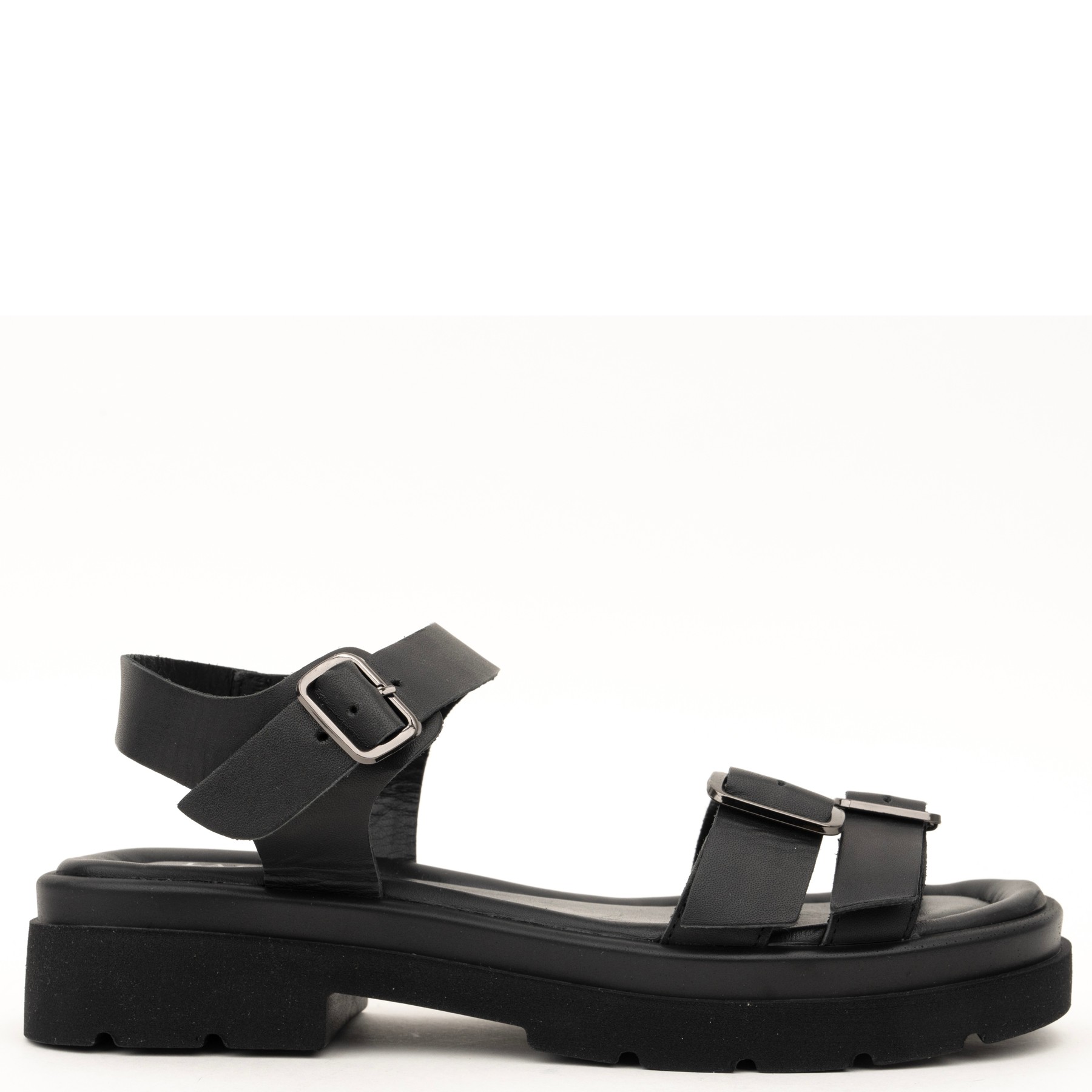 LA CONTE Basutės moterims, Juoda, Sandals 2