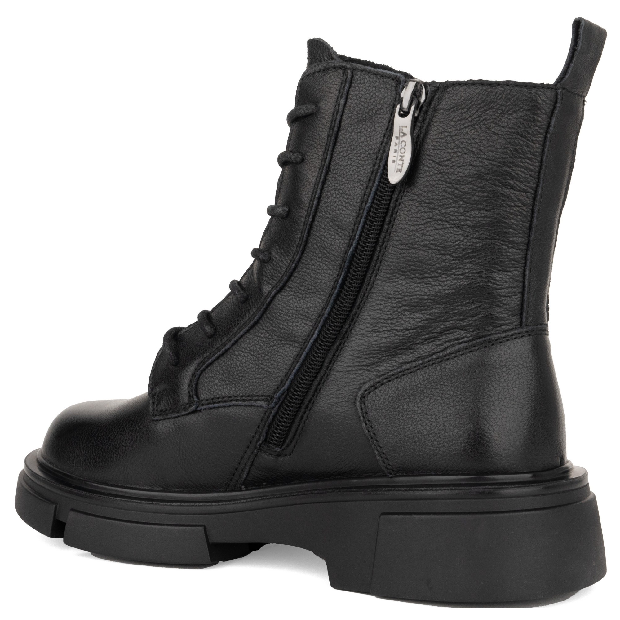 LA CONTE Aulinukai moterims, Juoda, Booties 3