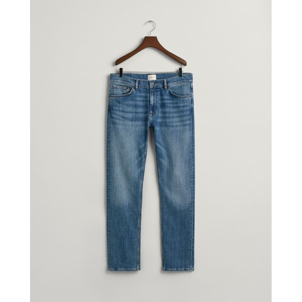 GANT Regular džinsai vyrams, Mėlyna, REGULAR GANT JEANS 6