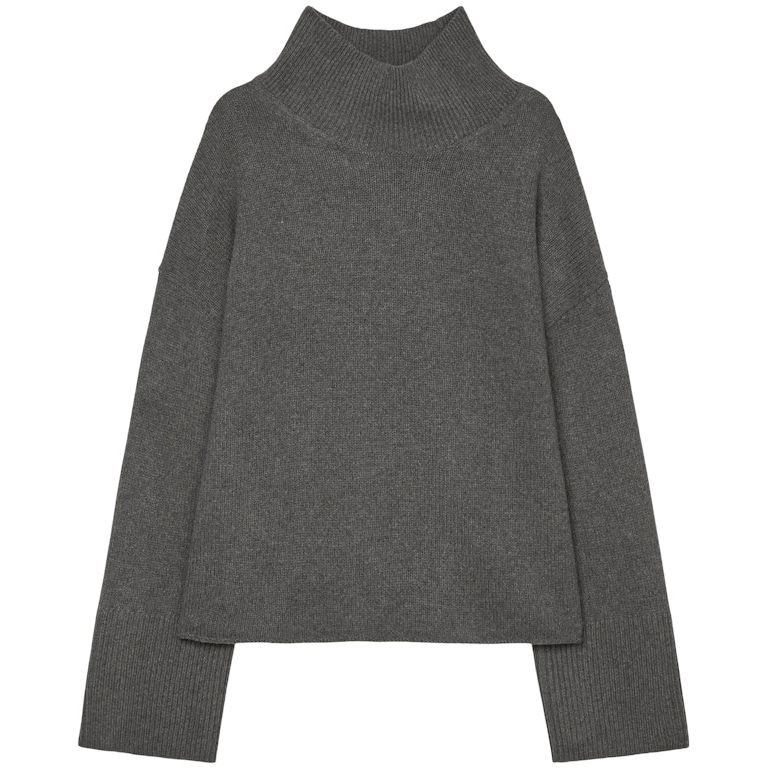 MARC O'POLO Megztinis moterims, Pilka, Sweater 409621160493