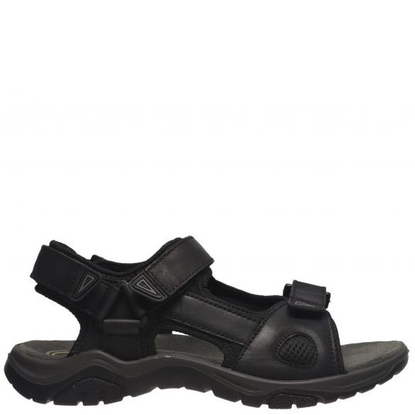 SALAMANDER Basutės vyrams, Juoda, Decio sandals 2