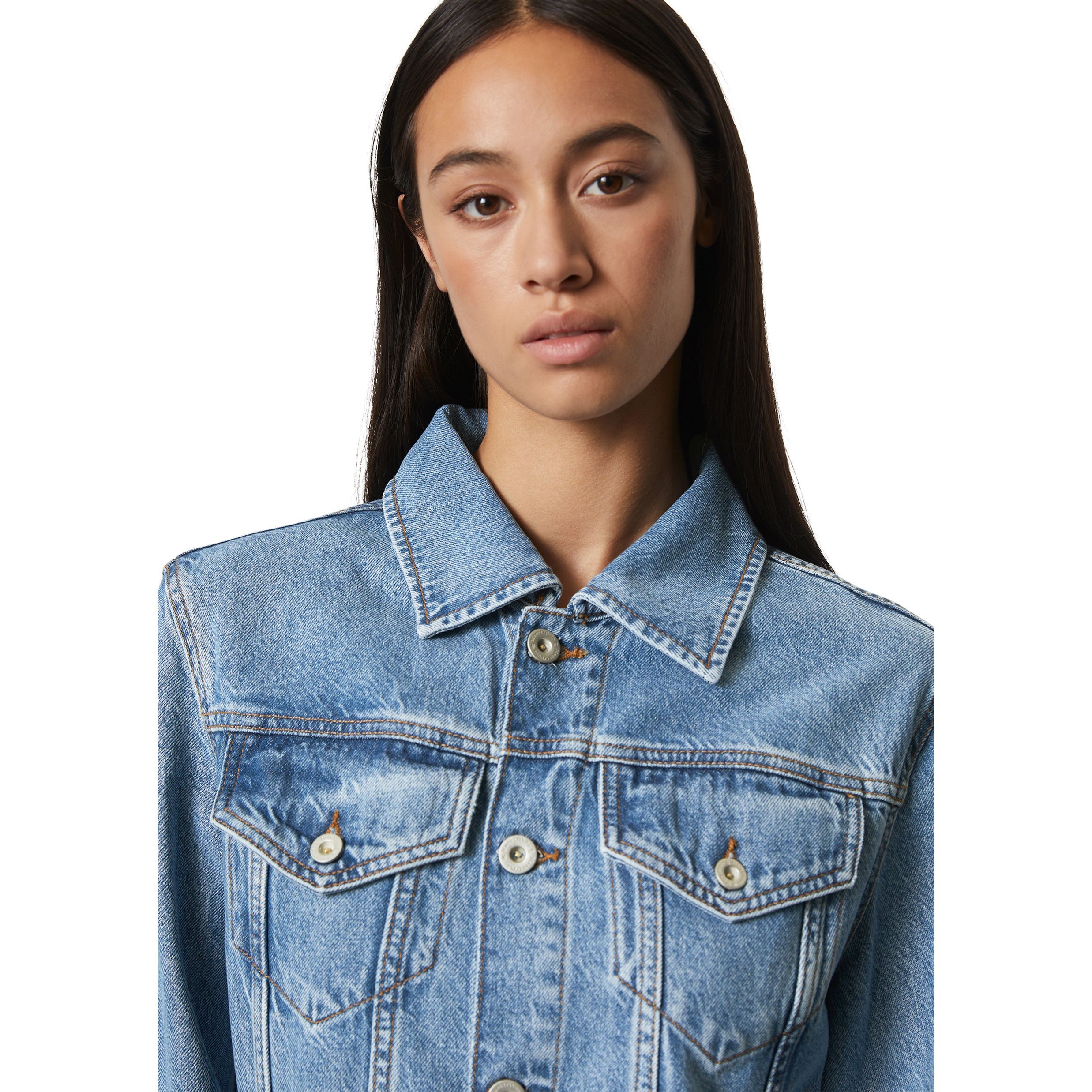 MARC O'POLO Džinsinis švarkas moterims, Mėlyna 4